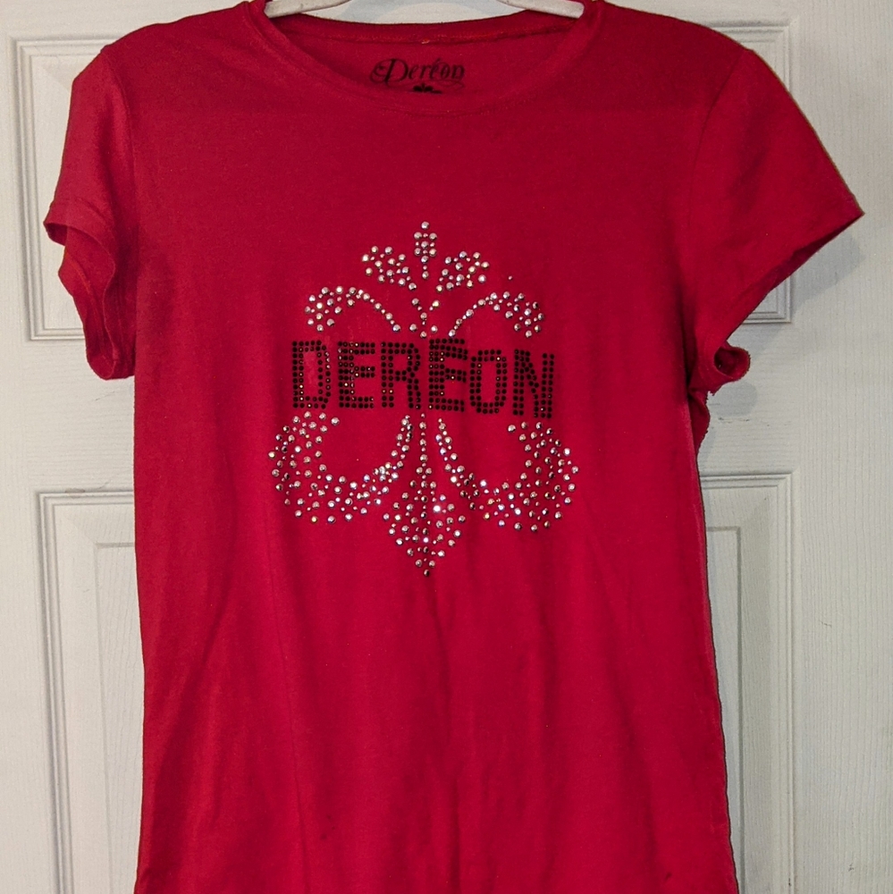 DEREON Women's Red Top SZ 1x 🔥